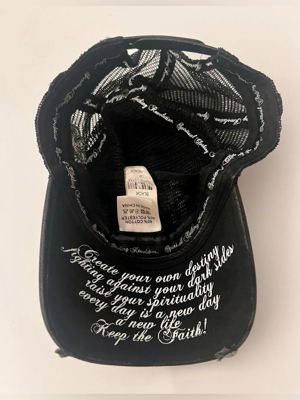 Faith Connexion Solid Canvas Baseball Cap